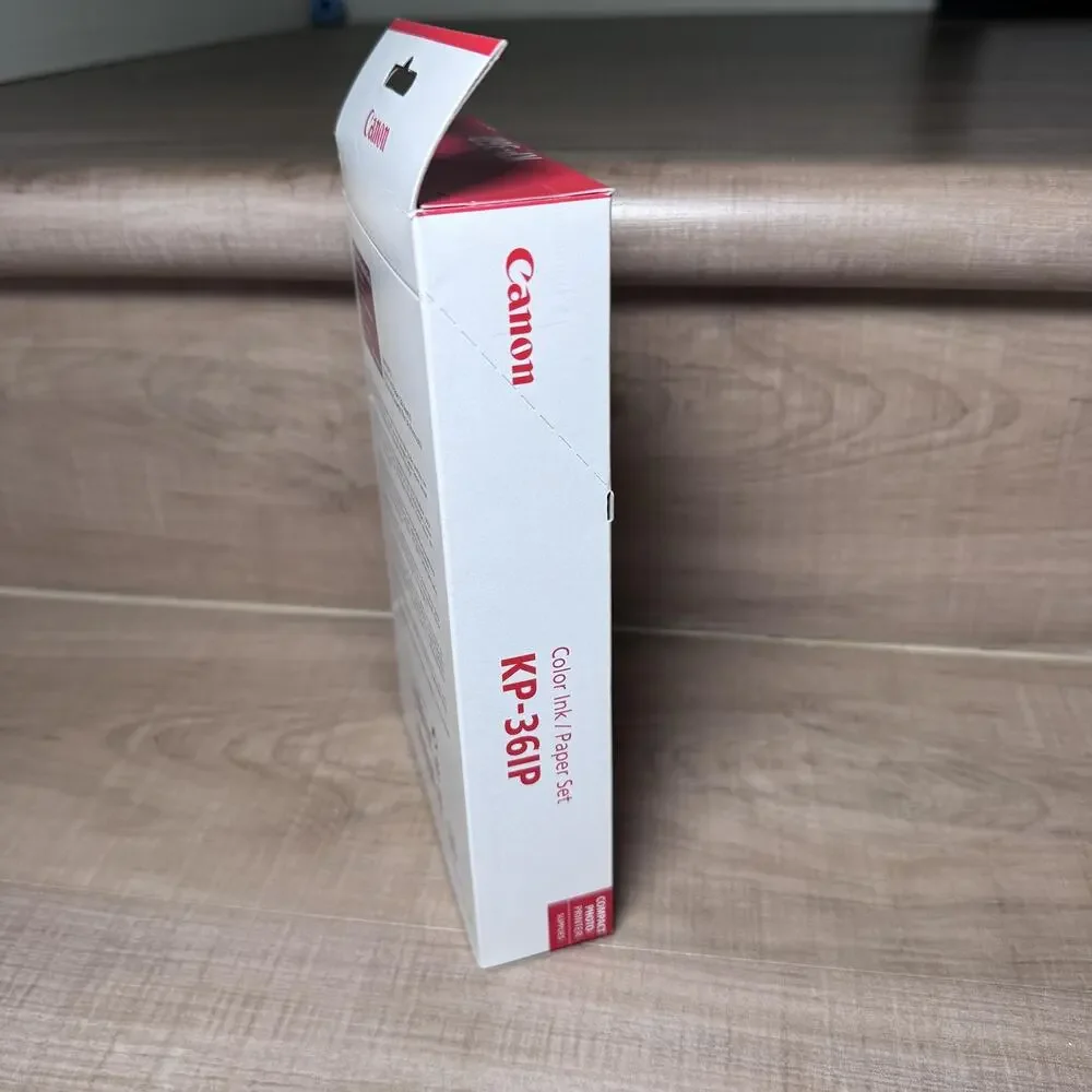 Canon KP-36IP Color Ink‎ Paper Set 36 Sheets 4x6 For Selphy CP Printers